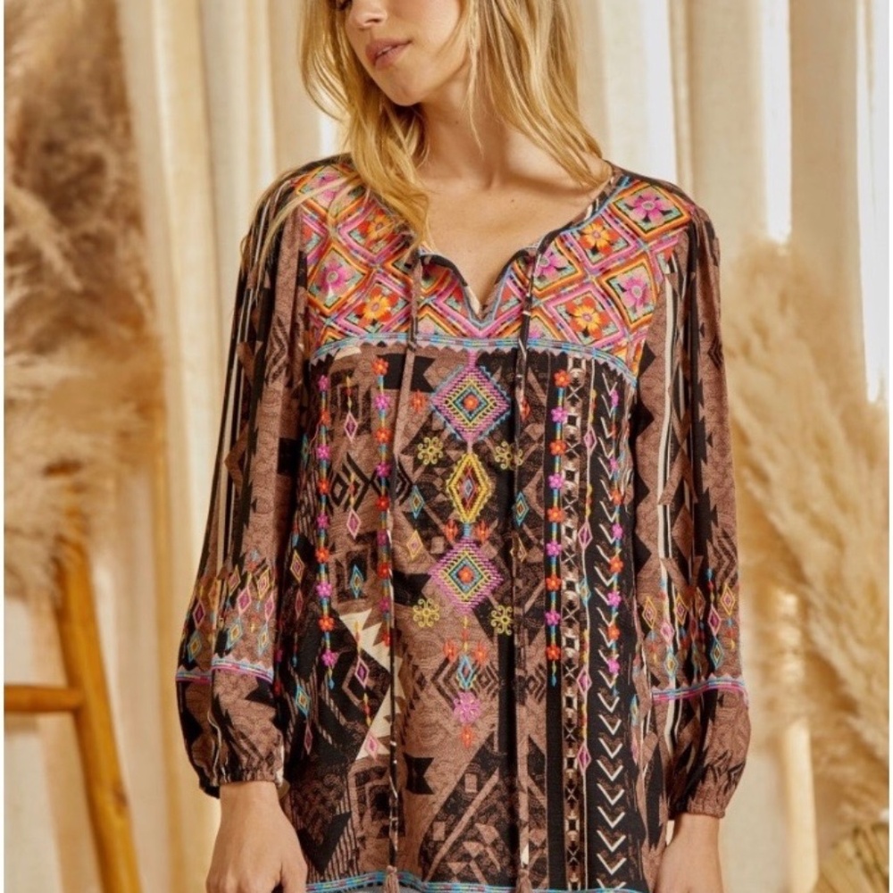 Savannah Jane Embroidered Top